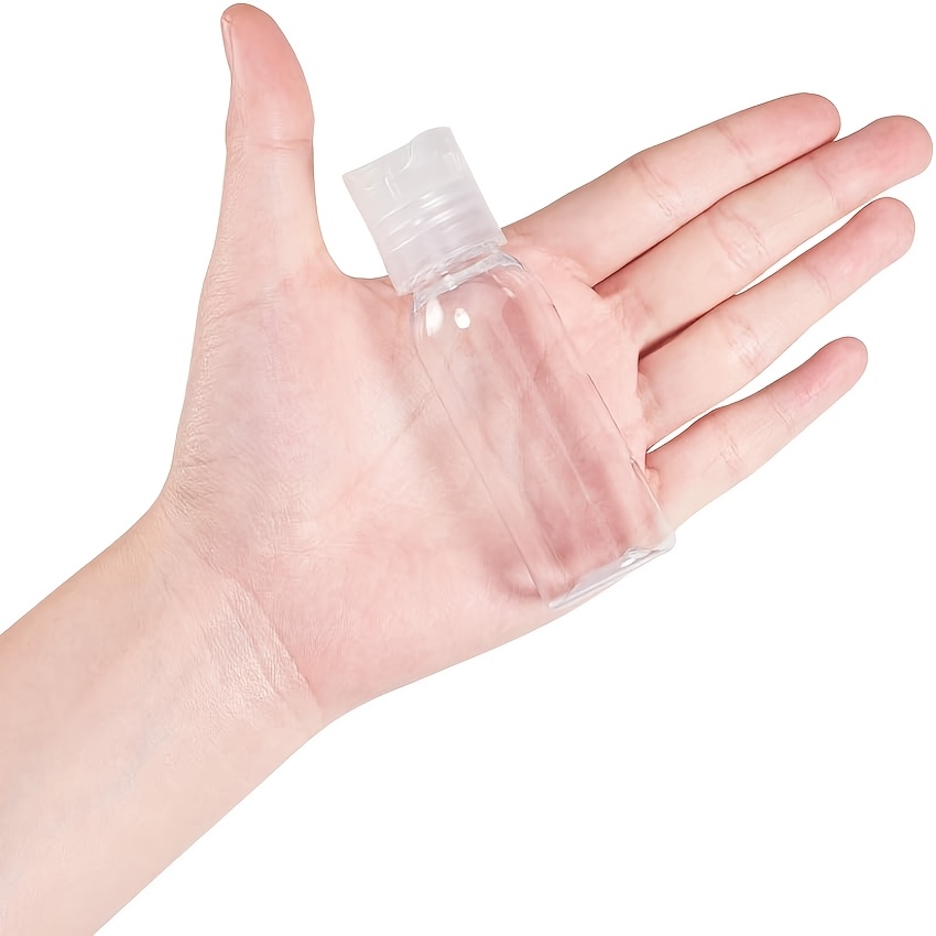 

24- - Clear Plastic Sub-bottles , Refillable For Lotion, , Toiletries - 30/50/100ml Pet Bottles, -free