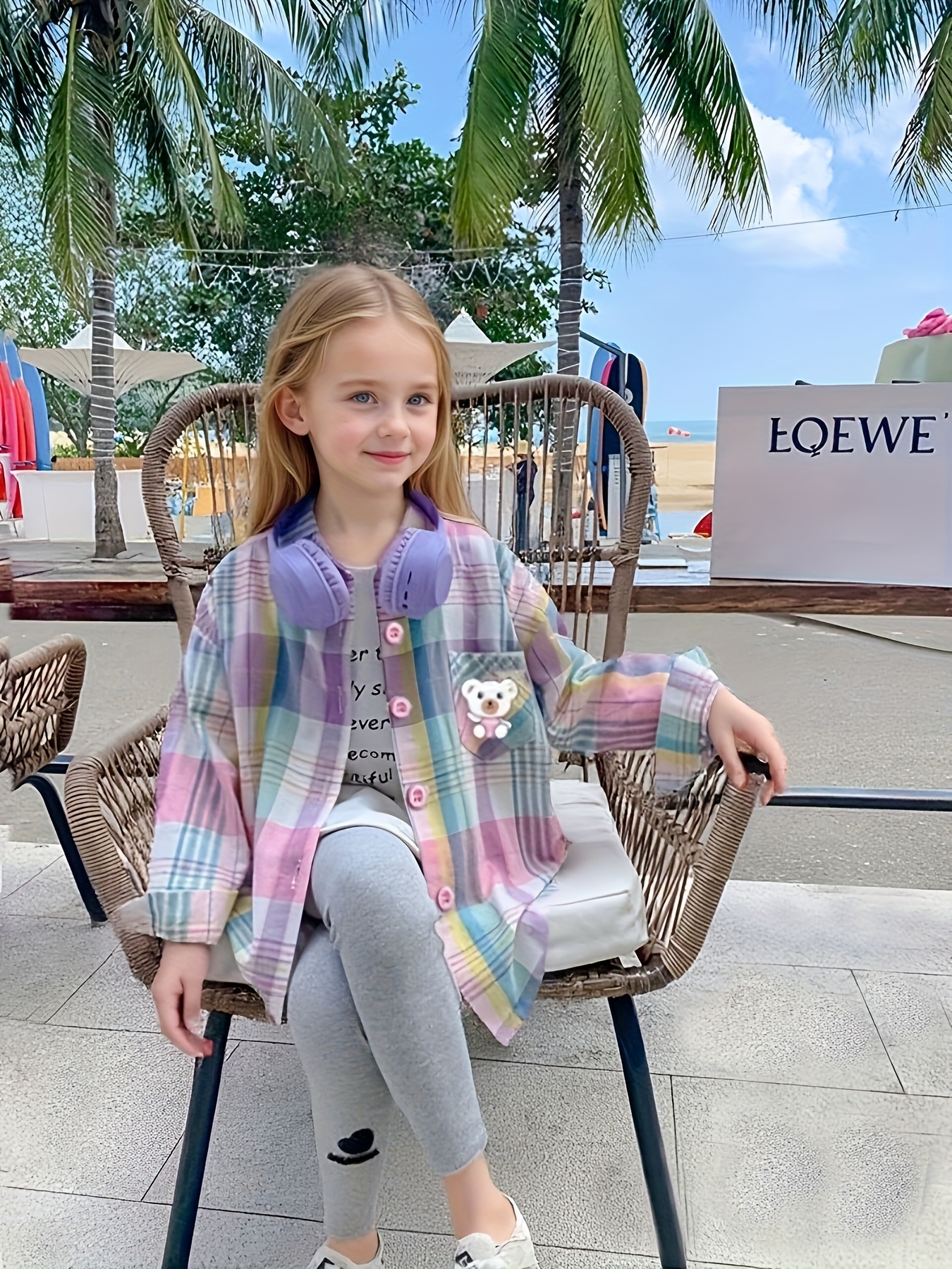 1pièce mode filles chemise à manches Temu Switzerland