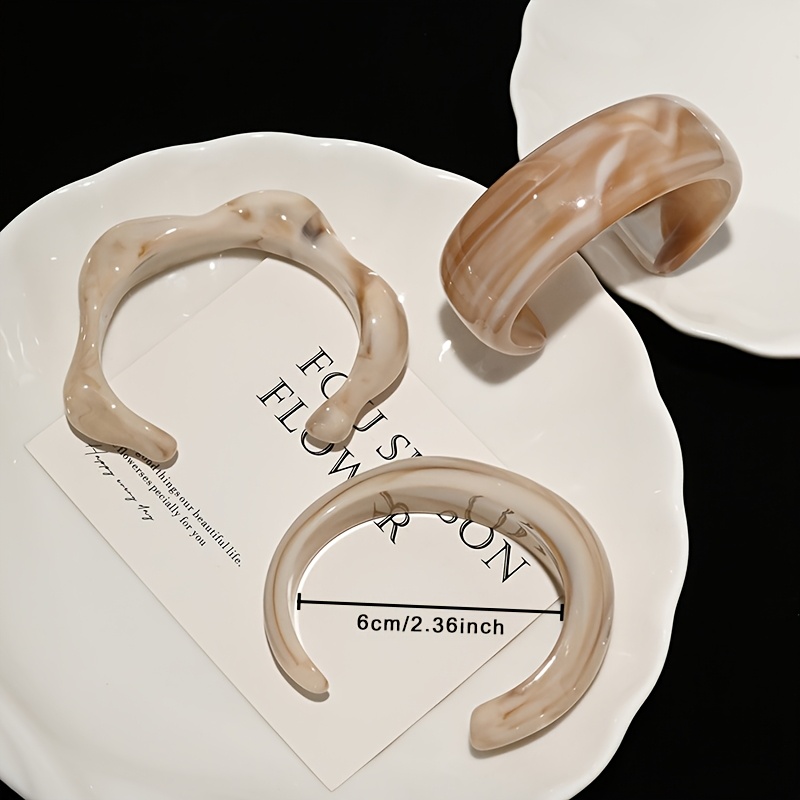 3pc Fashionable Elegant Bracelet Set, Perfect for Daily Life