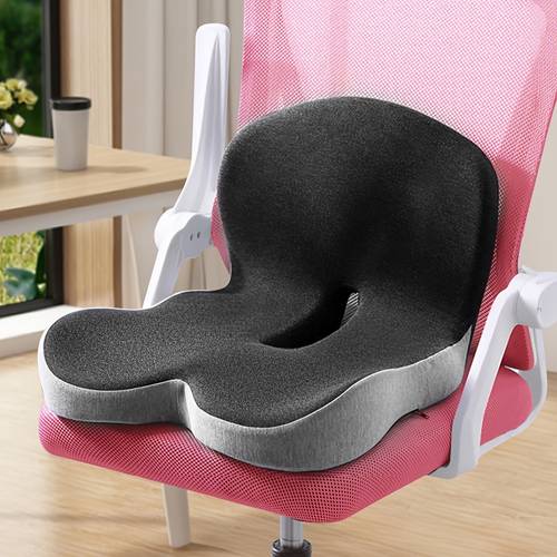 1pc seat cushion ergonomic premium cooling gel lumbar support cushion for car office breathable multicolor mesh backrest soft supportive back support pillow durable washable cushion for long sitting driving and desk work