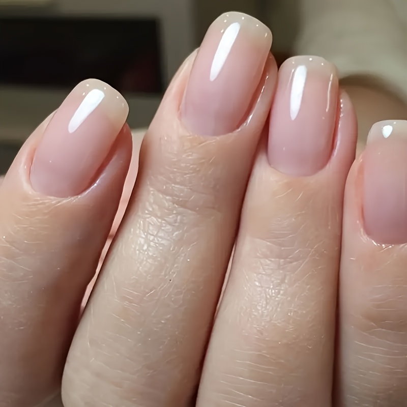 Libeine 2-In-1 Nail Strengthening, Natural Jelly Beige – Suitable for Fingernails And Toenails, Enhances Shine, Glossy Top Coat, Quick-Drying Nail Polish Formula, Transparent Nail Color
