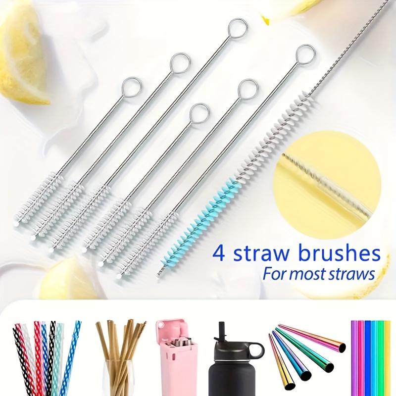 Kit de laboratorio de 13 piezas con cepillo para botellas de mango largo en blanco y para limpieza de tubos, para limpiar tapones de decantadores de cerveza de cuello estrecho, cubiertas de fregadero y cepillos para limpiar tazas, cepillo para tazas extendido, cepillo para tazas multifuncional