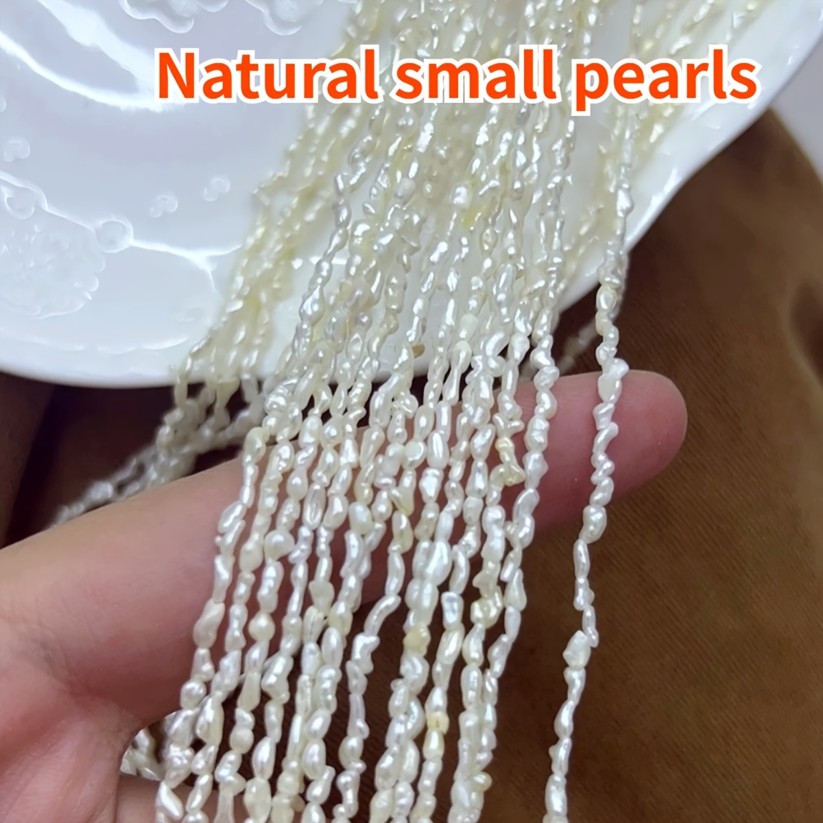 Natural Freshwater Pearls Choker Necklace for Women, Stackable