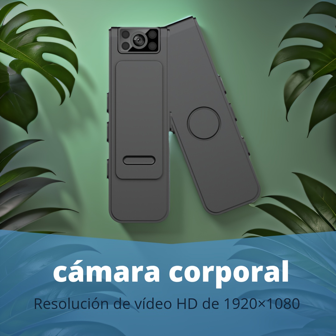 Mini cámara portátil HD, grabadora de vídeo de bolsillo, detección