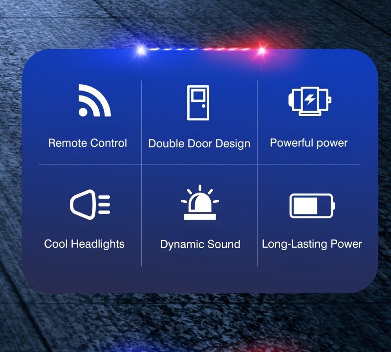 Alloy RC Off-road Vehicle, Toy Car Model, Remote Control Monster Truck, All-terrain Electric Toy with Lights, Toys for Children Over 3 Years Old, Children's Educational Toys, Birthday Gift