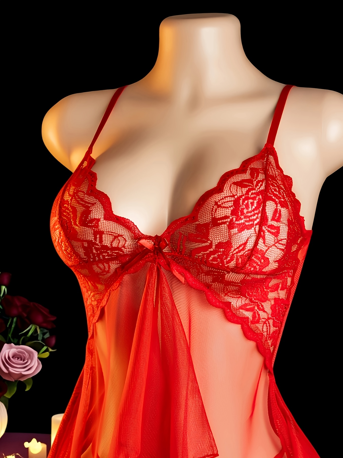 lingerie transparent underwear high end nightgown new