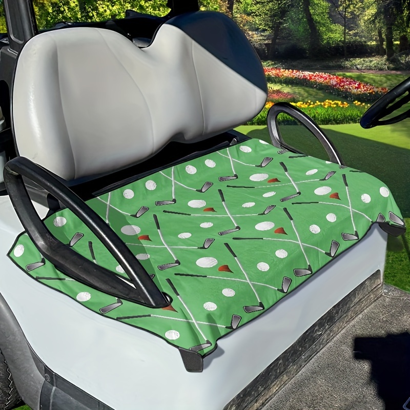 

Lightweight Golf Cart Seat Cover - Durable Polyester, Portable & Easy-to-clean - Essential Golf Accessory