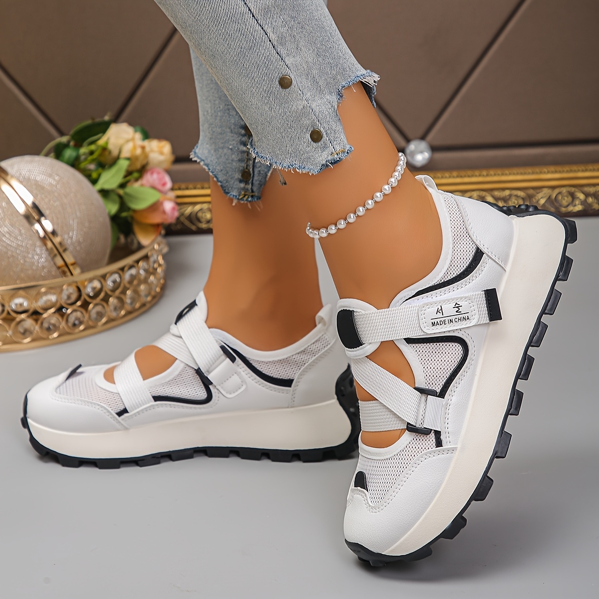 Summer Hollow Mesh Breathable Casual Athletic Shoes