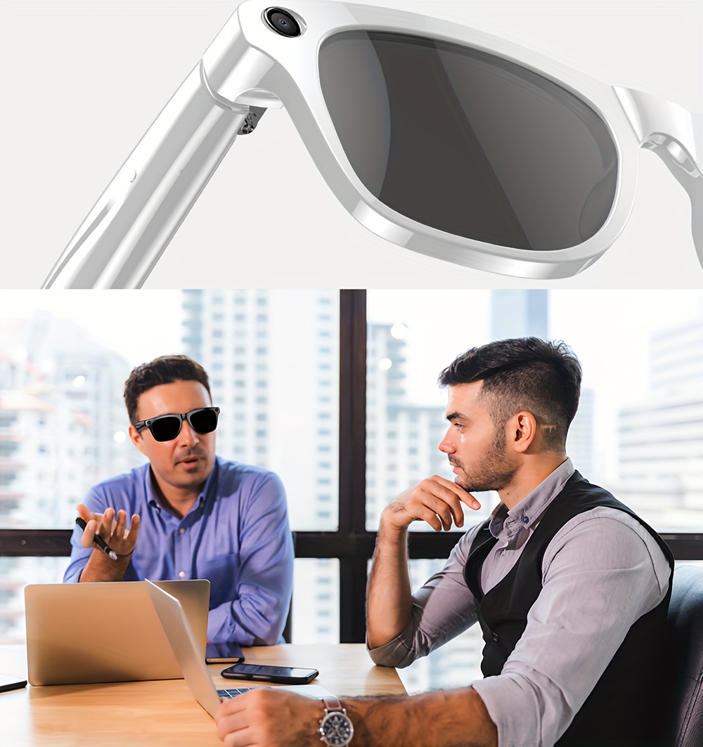 xk oen pro smart glasses with ai translation, music control, wireless, long , headphones & glasses, built-in camera for video recording, photo capture, and phone calls, usb rechargeable, wireless , abs material, magnetic charging, smart glasses for recording, video recording accessory, , durable eyewear Product details 11