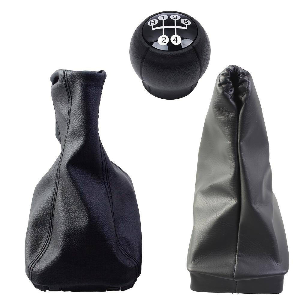 TEMU Per OPEL C (01-06) TIGRA B (04-12) (01-11) Pomello a 5 marce in plastica con cover a in e custodia per freno a