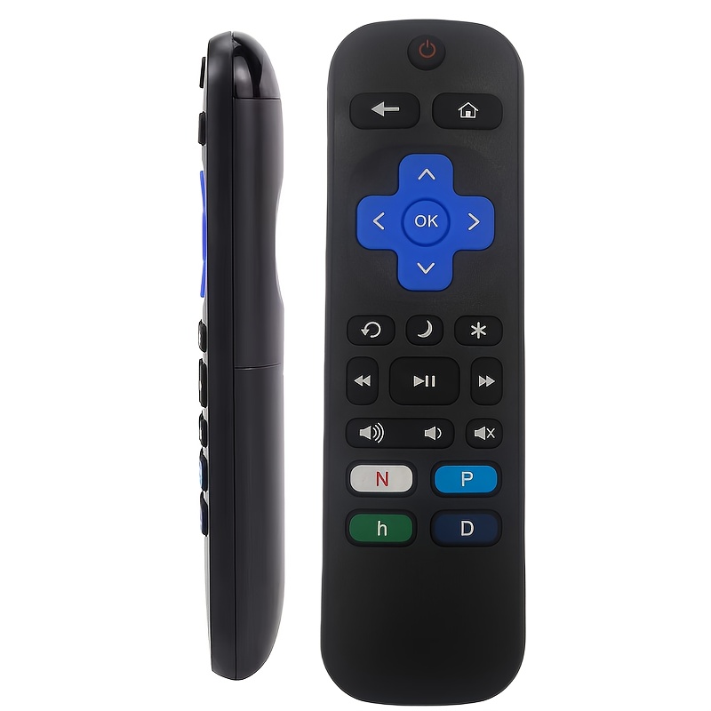 

1pc 2024 Universal Remote Control For Tv, Compatible With Tcl, Hisense, , Jvc, Element, Rca, - Battery Powered, Infrared , Non-rechargeable Aaa Battery, Single Device Support