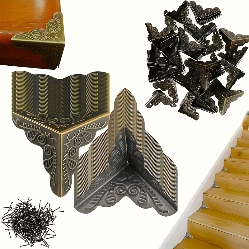 Produktbild von NOYOTA Messingkantenschutz, Kantenschutz, 4 Stück, Aus Reinem Messing