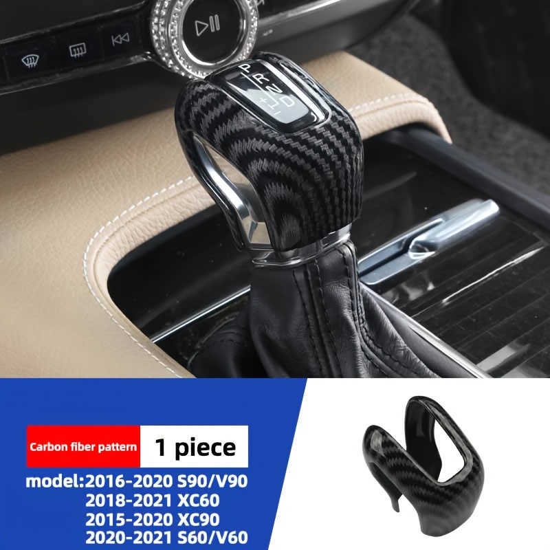 For Gear Shift Cover S90 S60 V60 V90 Gear Shifter Case Decor Interior Modification Special Supplies