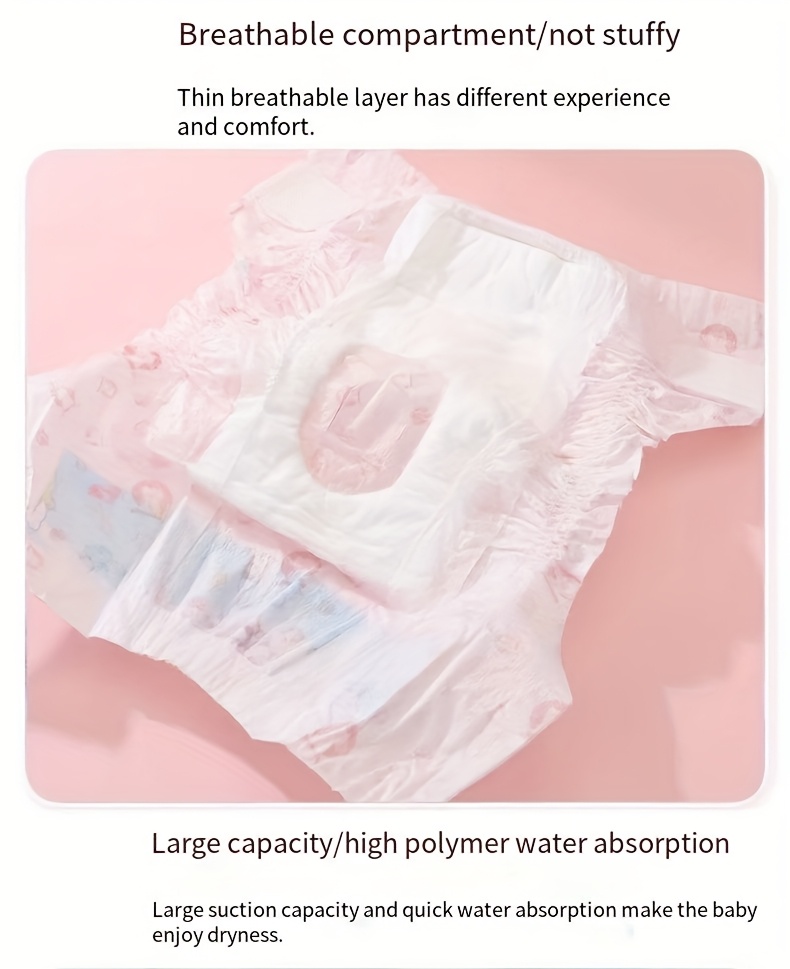 80pcs disposable diapers for dogs leak proof   absorbent instant dry soft and travel friendly adjustable soft waistband pet diapers suitable for small to large dogs Product details 0
