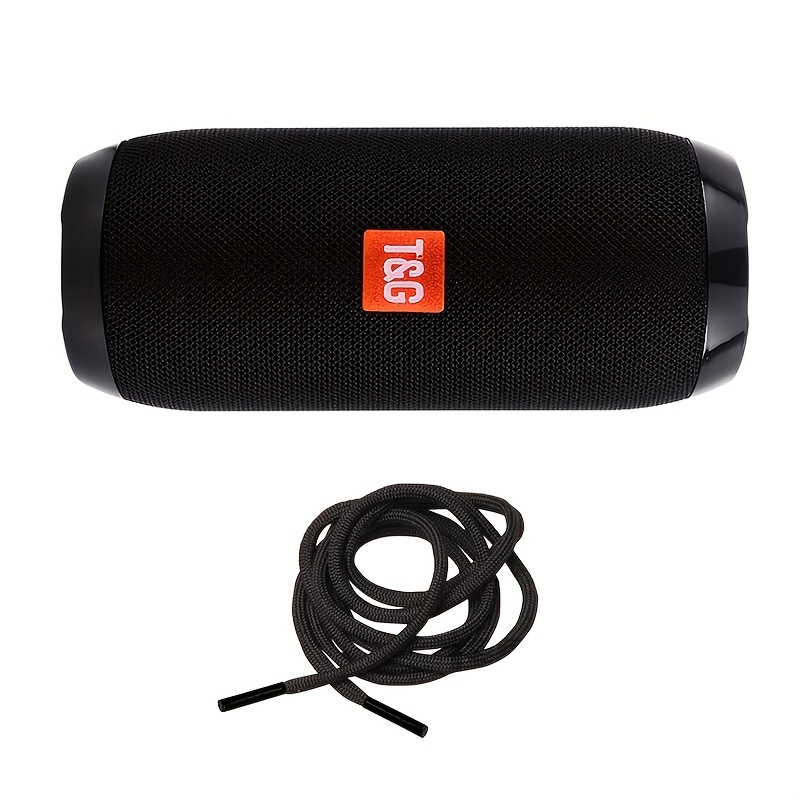 Tg117 Portable Wireless Speaker - 10w With Powerful | 1200mah Battery | Ipx4 Water Resistant | 33ft Wireless Range | Calling | Multi- (usb/wireless/aux) | With Carry Strap | Perfect For Outdoor