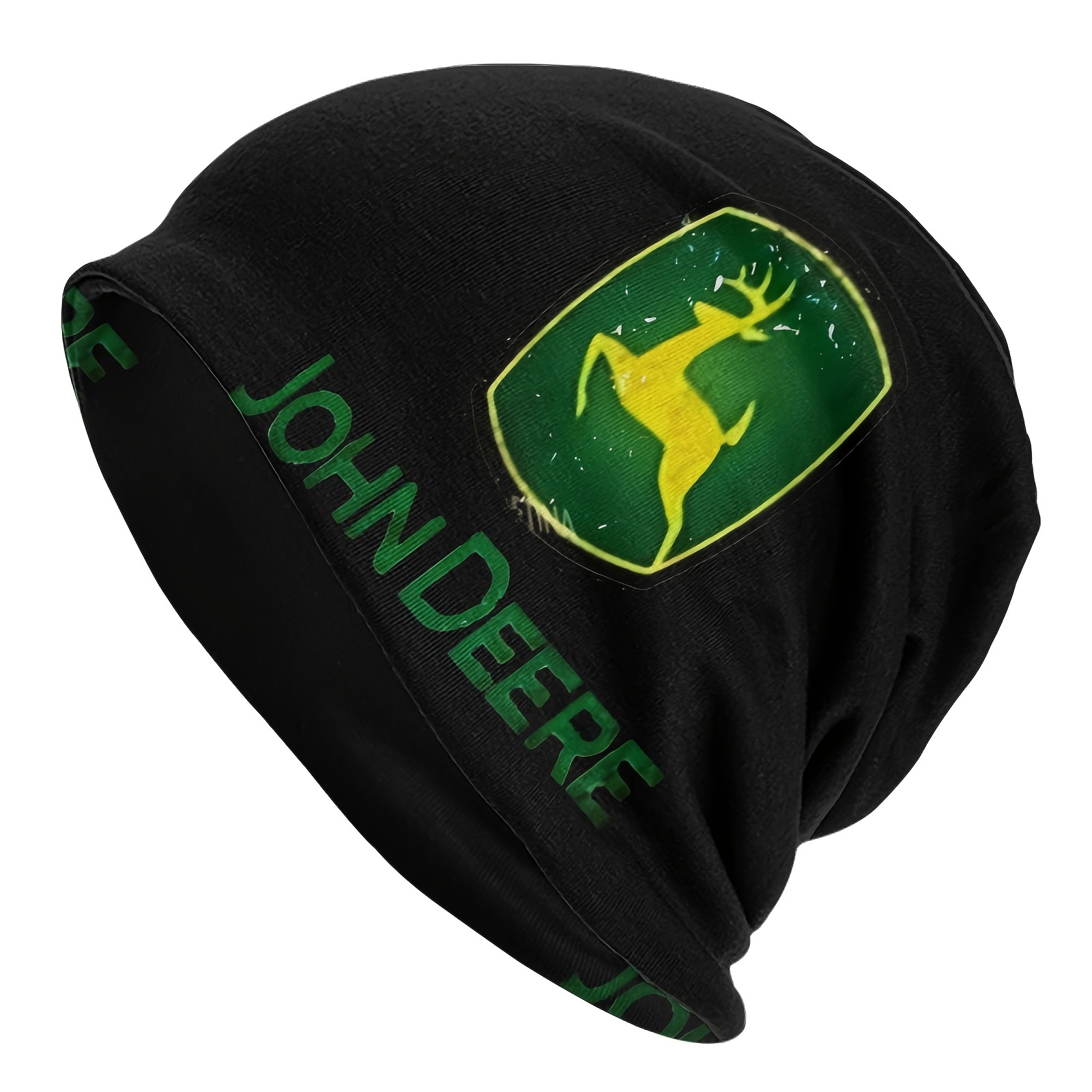 

1pc John Deere Brimless Hat For Men And Women - Thin Beanies Hat, Ideal Choice For Gifts