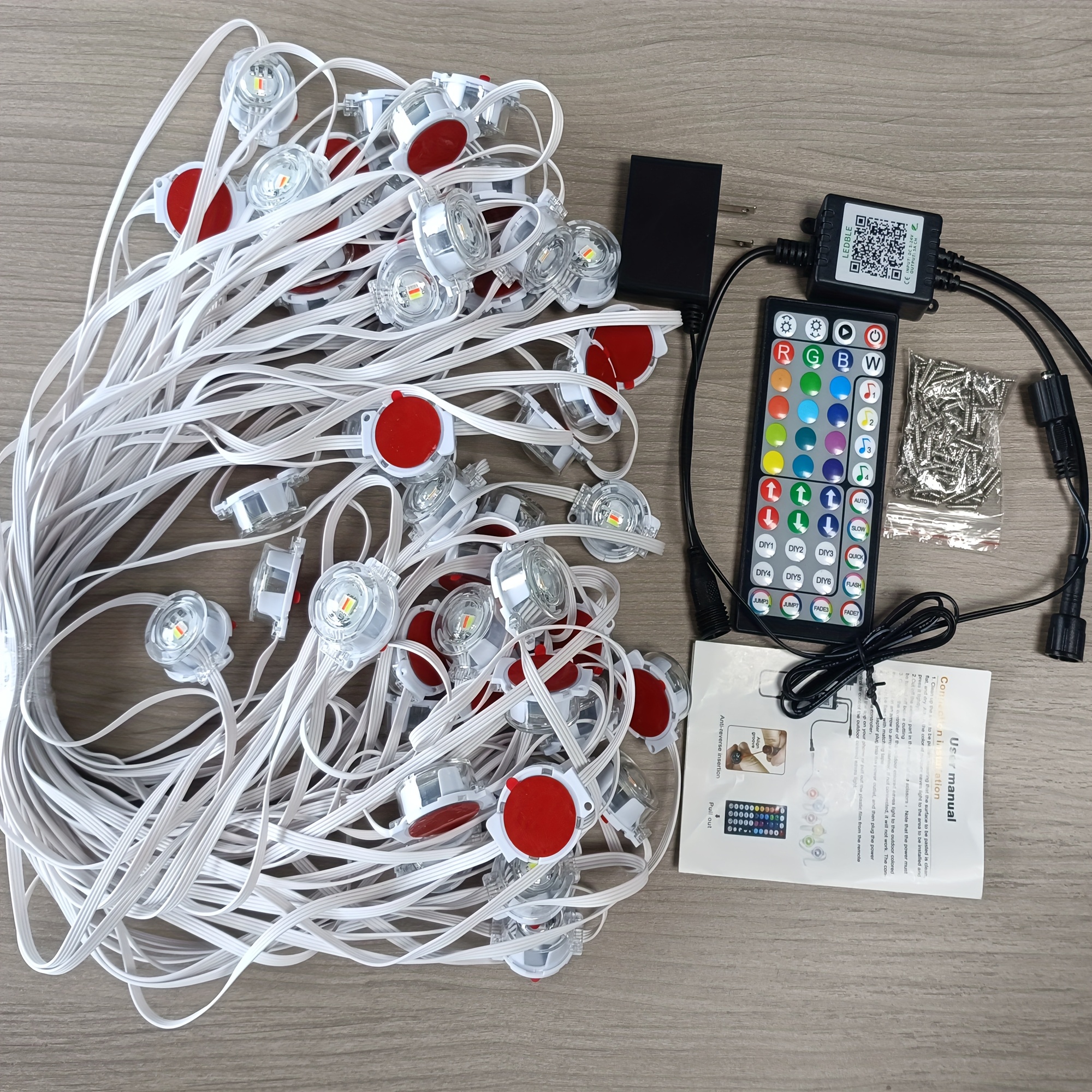  lights ip67 waterproof rgb led   light for halloween house roof christmas   daily lighting