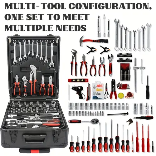 high end professional 899 46pcs machine tool set 4 3 8 drive depth and ratchet wrench set torque wrench car repair tool set and home machine tool set for car and bicycle repair tools