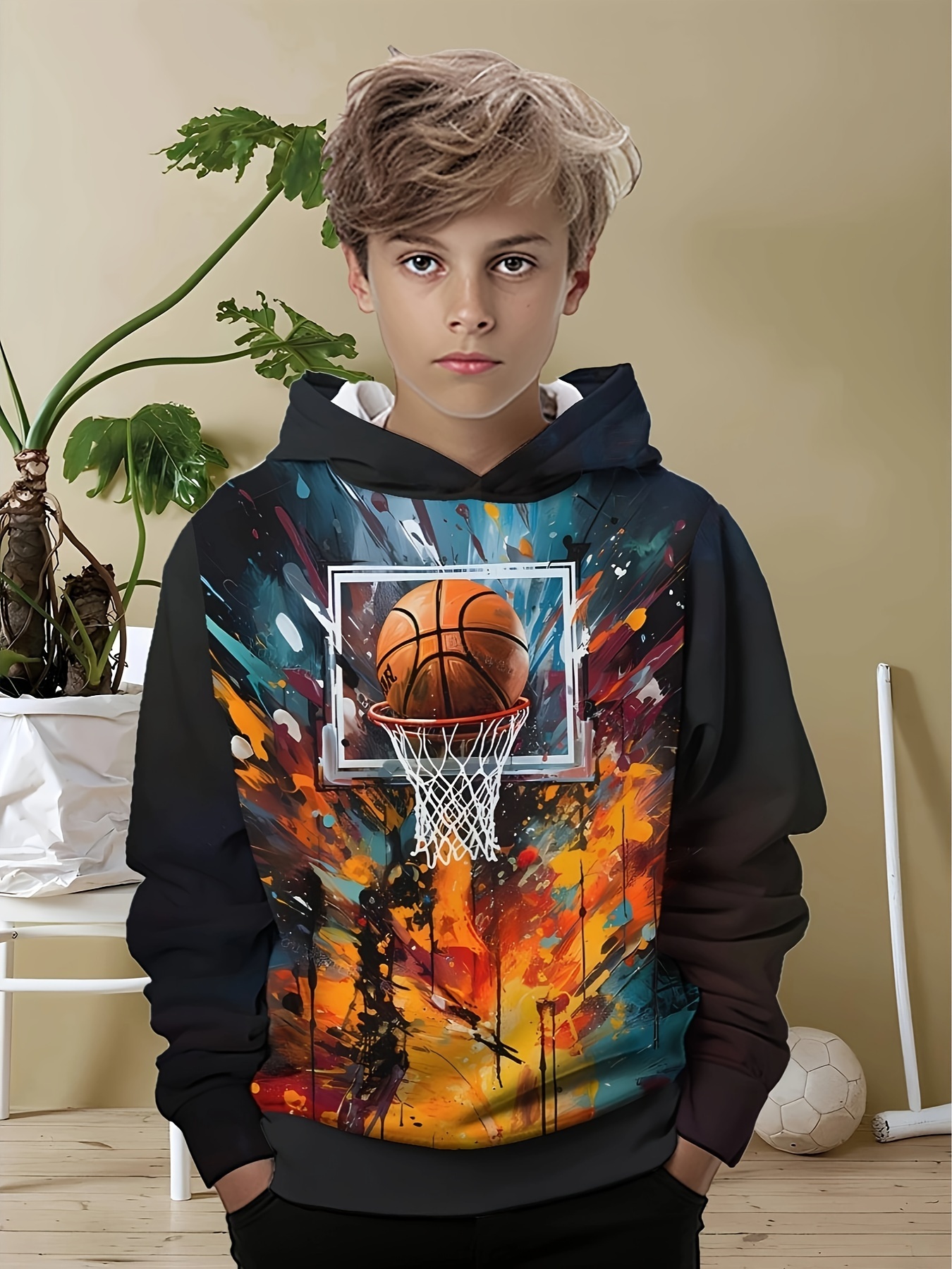 Basketball hoodies for boys sale