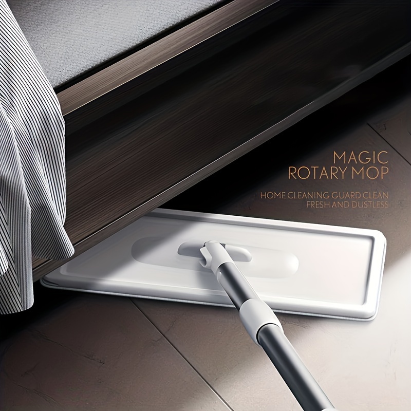 1 set microfiber mop and bucket with wringer hands free washing system wet and dry floor cleaning dust removal for hardwood laminate tile wood floors home cleaning tool Product details 2