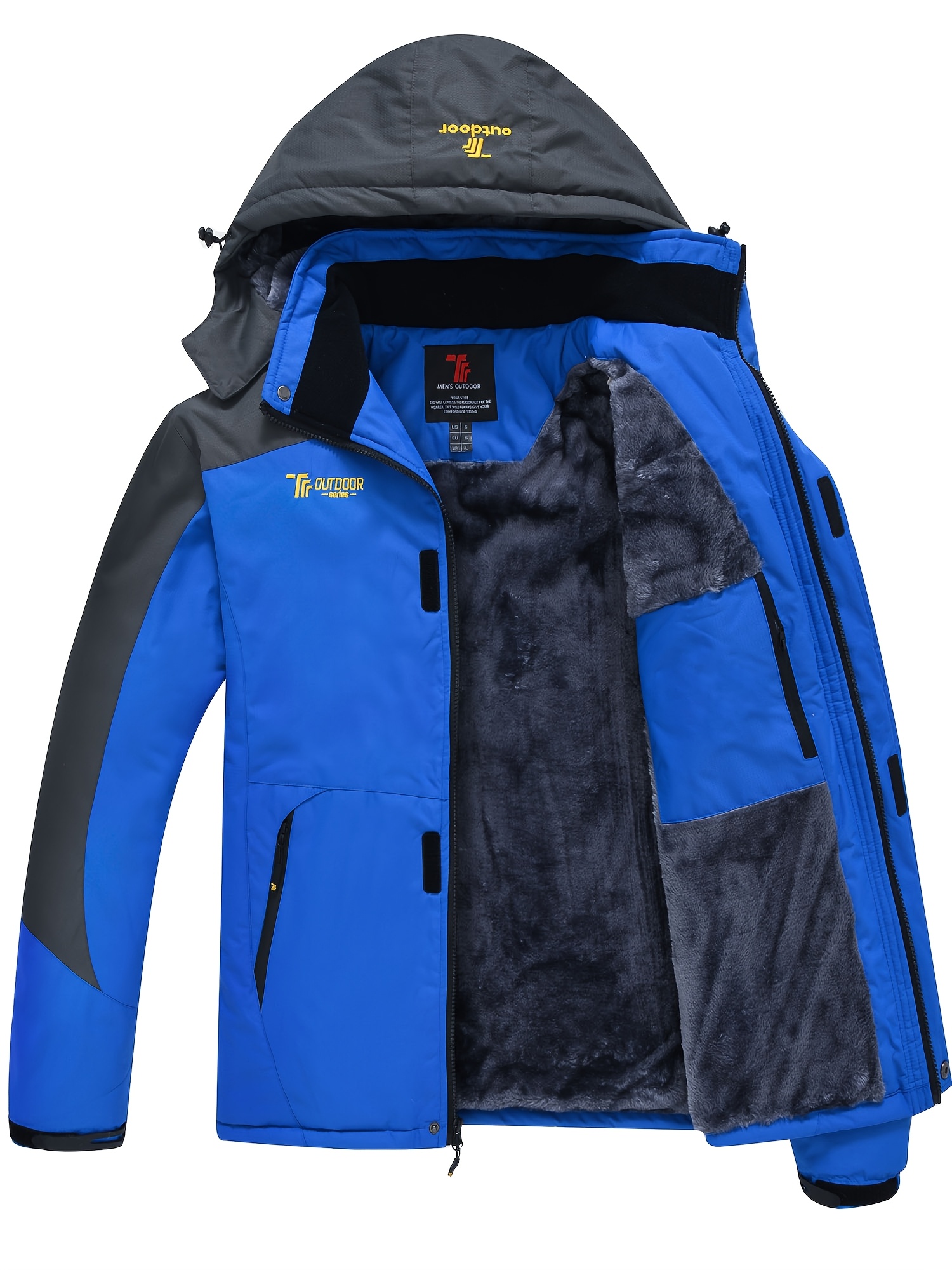 Chaqueta Impermeable Chamarras Termicas Para El Frio WULFUL