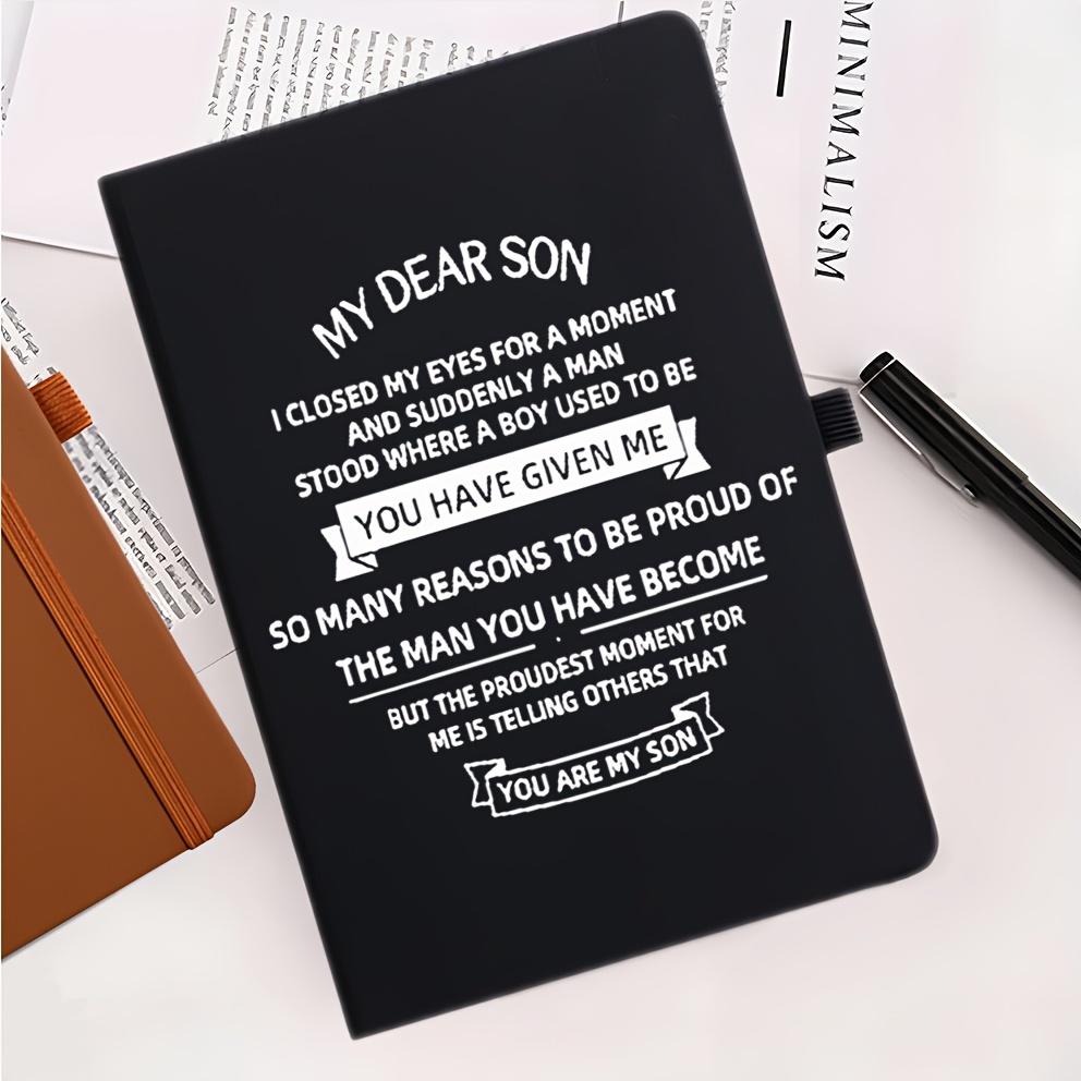 TEMU 1 A5 Hardcover Premium Notebook (pen Not Included), Available Colors, 200 Pages Of Thick Paper - Features A Strap, Bookmark, And Elastic Pen