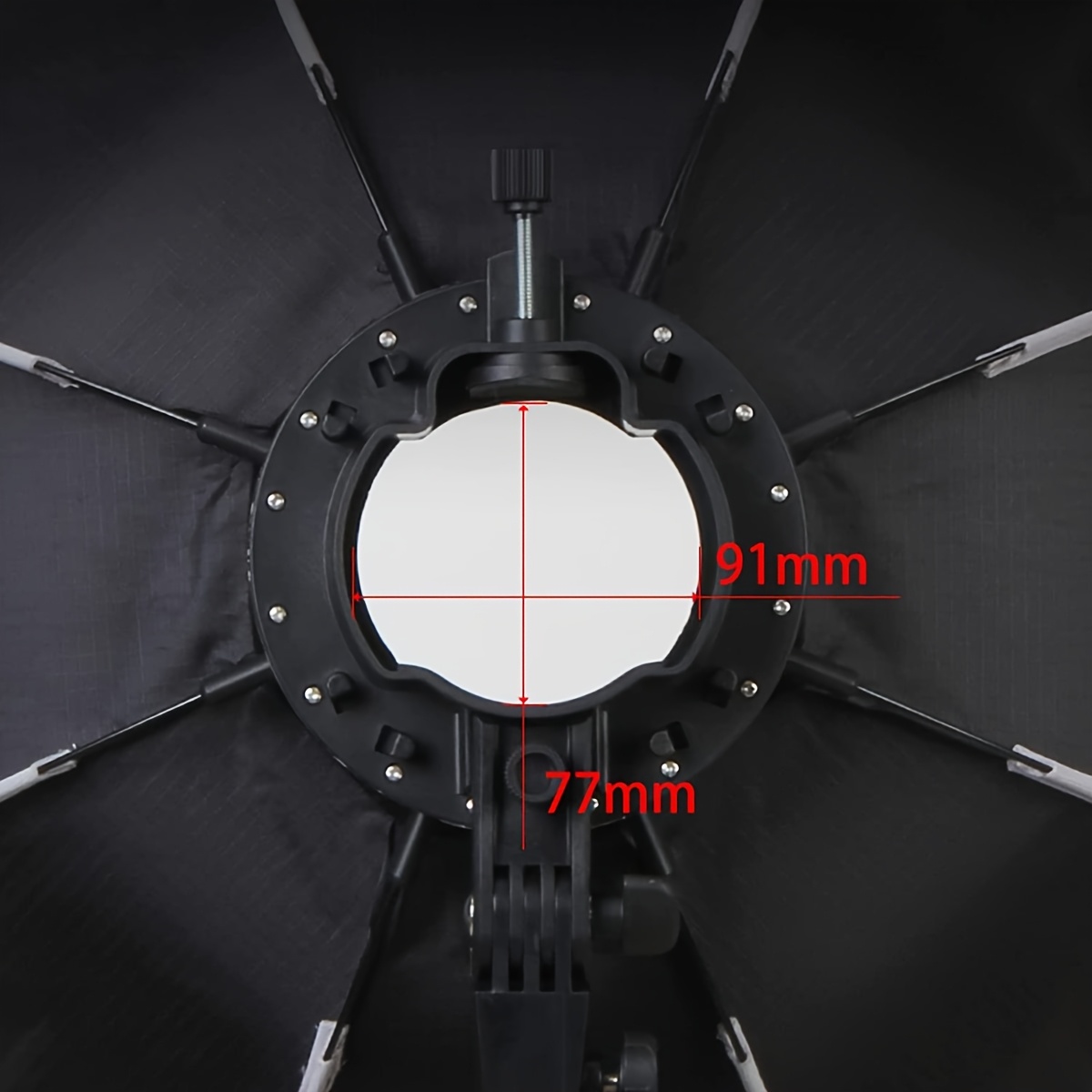   kx-90 softbox עם רשת - softbox צילום נייד בגודל 8 אינץ עם רשת חלת דבש, אידיאלי לגודוק v1 ad200pro וראשי פלאש עגולים, softbox עם רשת | softbox נייד | עיצוב עמיד, softbox לצילום פרטים 7