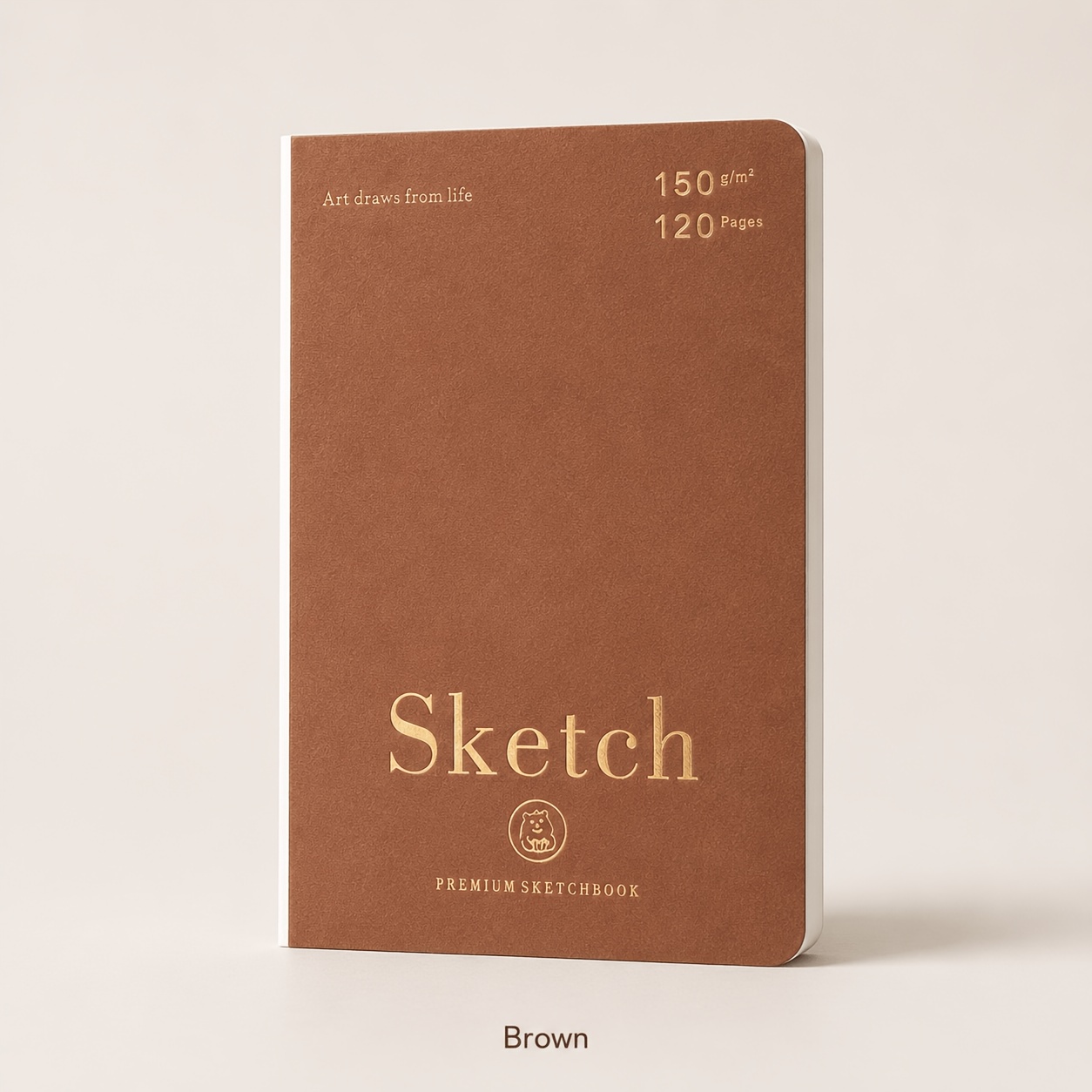 TEMU Cuaderno de mini portátil 9 x , papel de 150 g/m², 120 páginas, cubierta al , libreta de dibujo, libro de que se completamente a 180° para ,