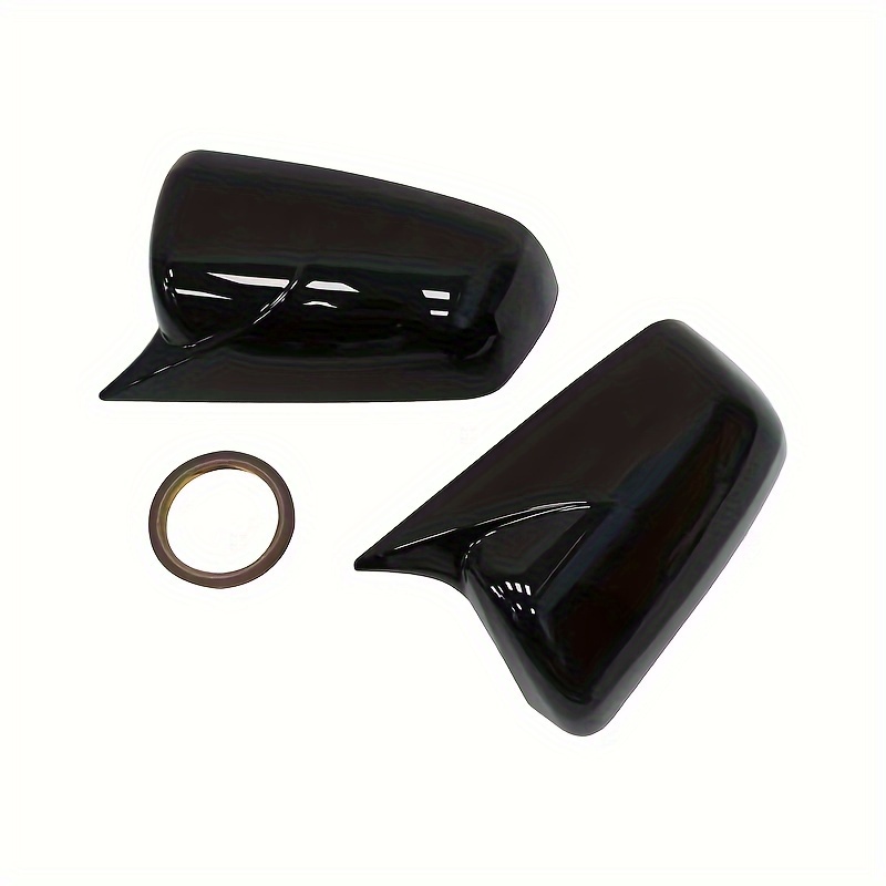 2pcs Rearview Mirror Cover Cap Trim Shell Sticker Car Styling Accessories  Part For * Lancer X 10 EX EVO 2008 2009 2011 2012