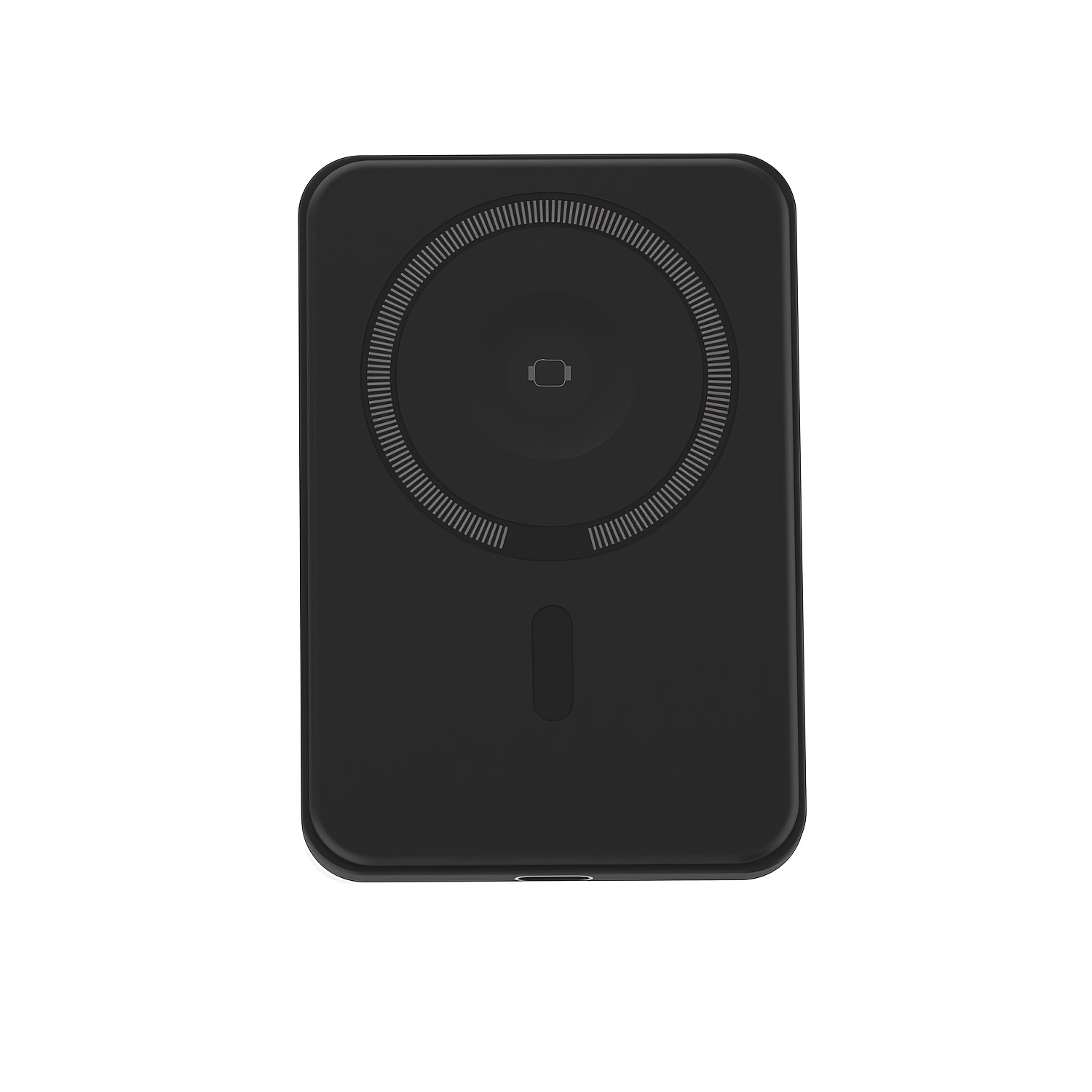 Image of 5000mah Magnetic Wireless Power Bank, 20w Pd Fast Charging, 15w Wireless Charging, Compatible With Iphone, Watch, Airpods, Power Bank, Lightweight And Portable, Black And White Dual Colors