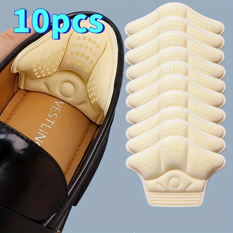 E-shop [Fersenhalter für zu große Schuhe] 10 Stück Fersenpolster Einlagen für zu große Schuhe | -Rutsch-Fußpolster für die Ferse, verhindert