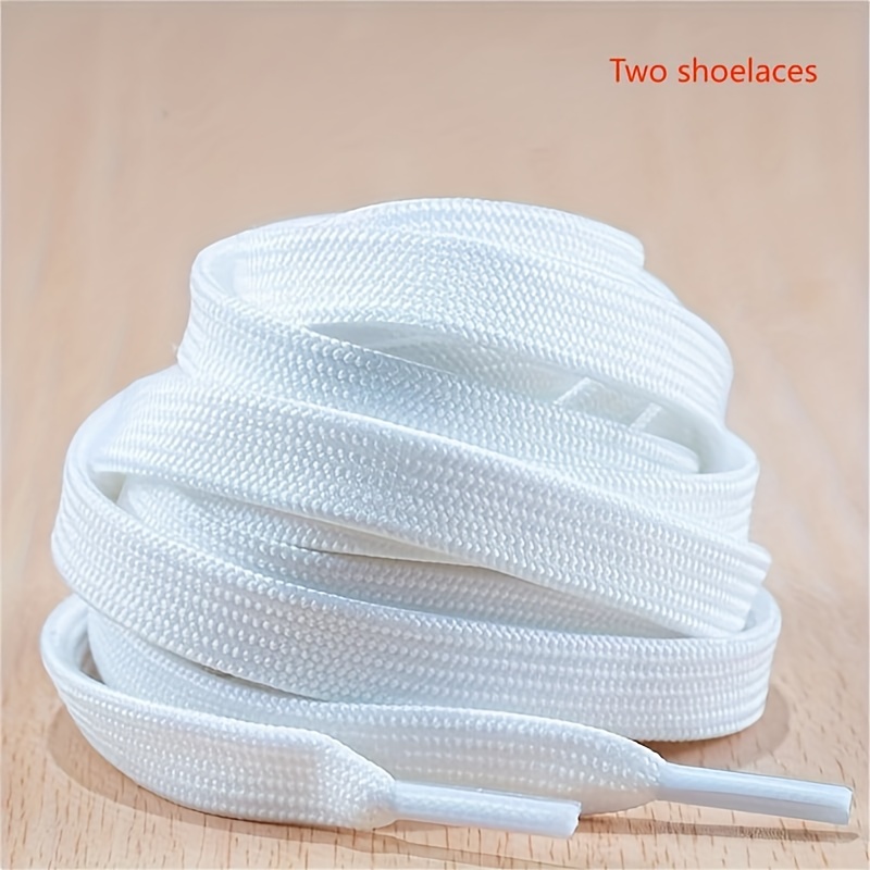 Black And White Shoelaces Hollow Double Layer Shoe Laces Shoelaces