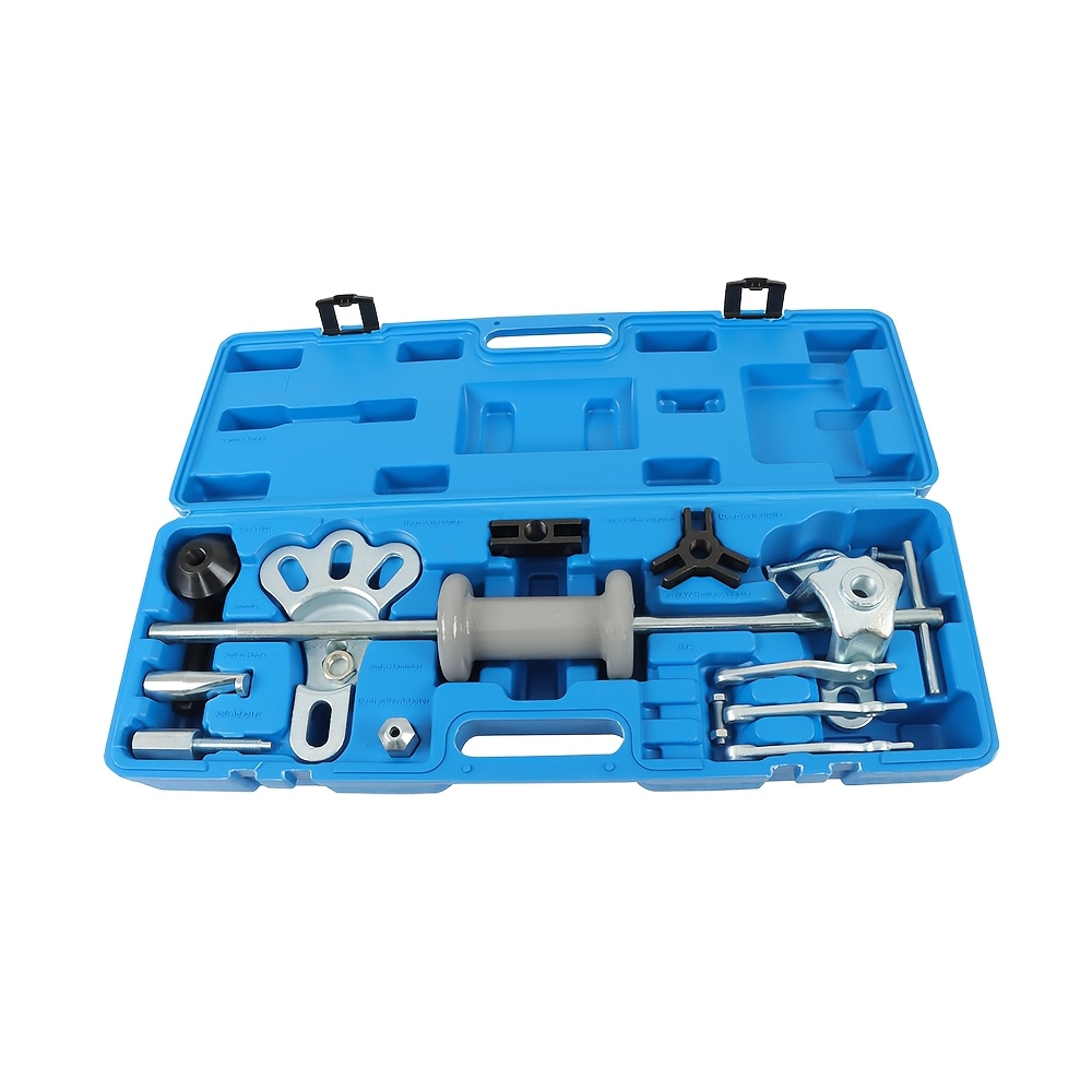 TEMU 9-way Slide Hammer Puller Assembly Front Wheel Rear Axle Dent Shaft Bearing Remover Kit
