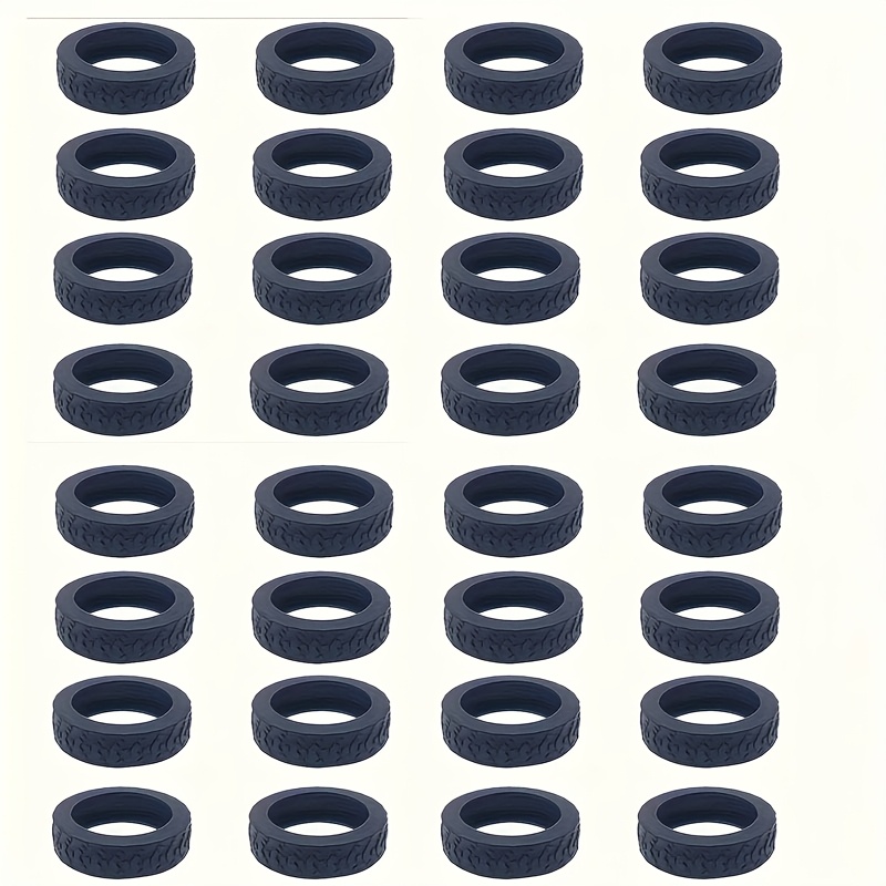 32pcs Travel Suitcase Wheel Protectors Covers Trolley Case Replacement Silicone Universal Wheels Adjustable Additions Suitcase Additions Tool