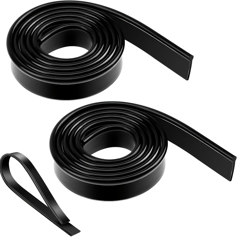 Image of Wiper Replacement , 41-inch/roll-up Wiper, Window Wiper Replacement , Black Wiper Cleaning Brush, Suitable For Windows, Shower Doors, Glass Cleaning