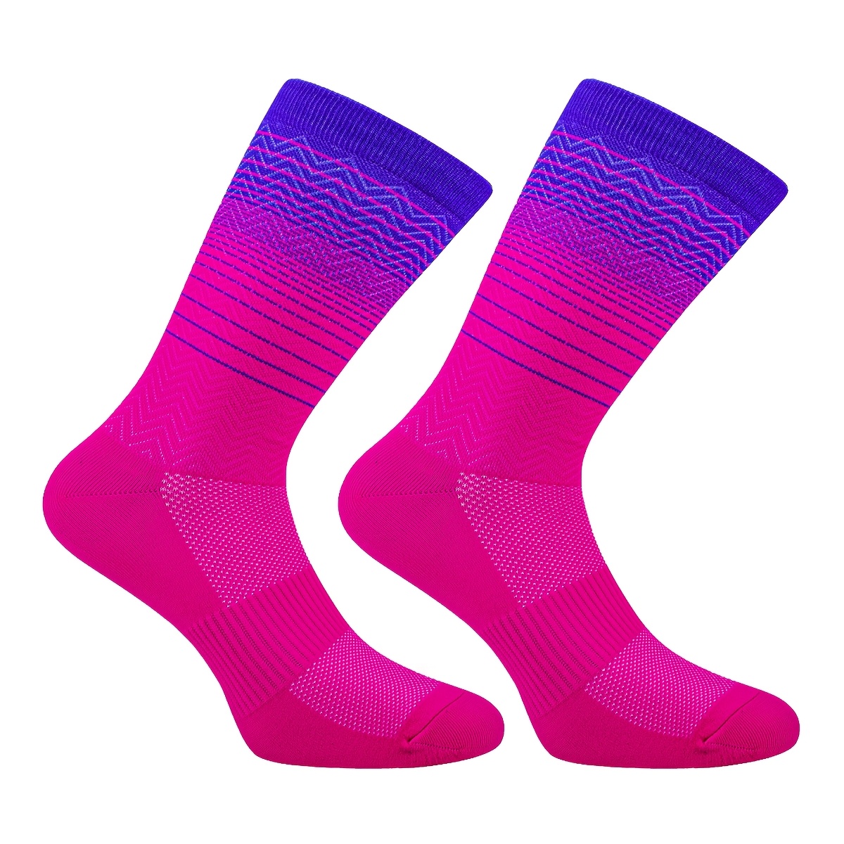 E-shop Fahrradsocken für Damen und Herren, atmungsaktive und strapazierfähige Laufsocken für Camping und Wandern, mit Tubenkompression für Sport
