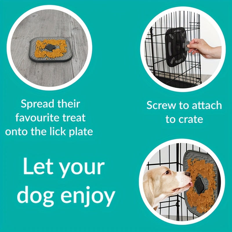 Cage Lick Mat with Suction Cup for Slow Feeding