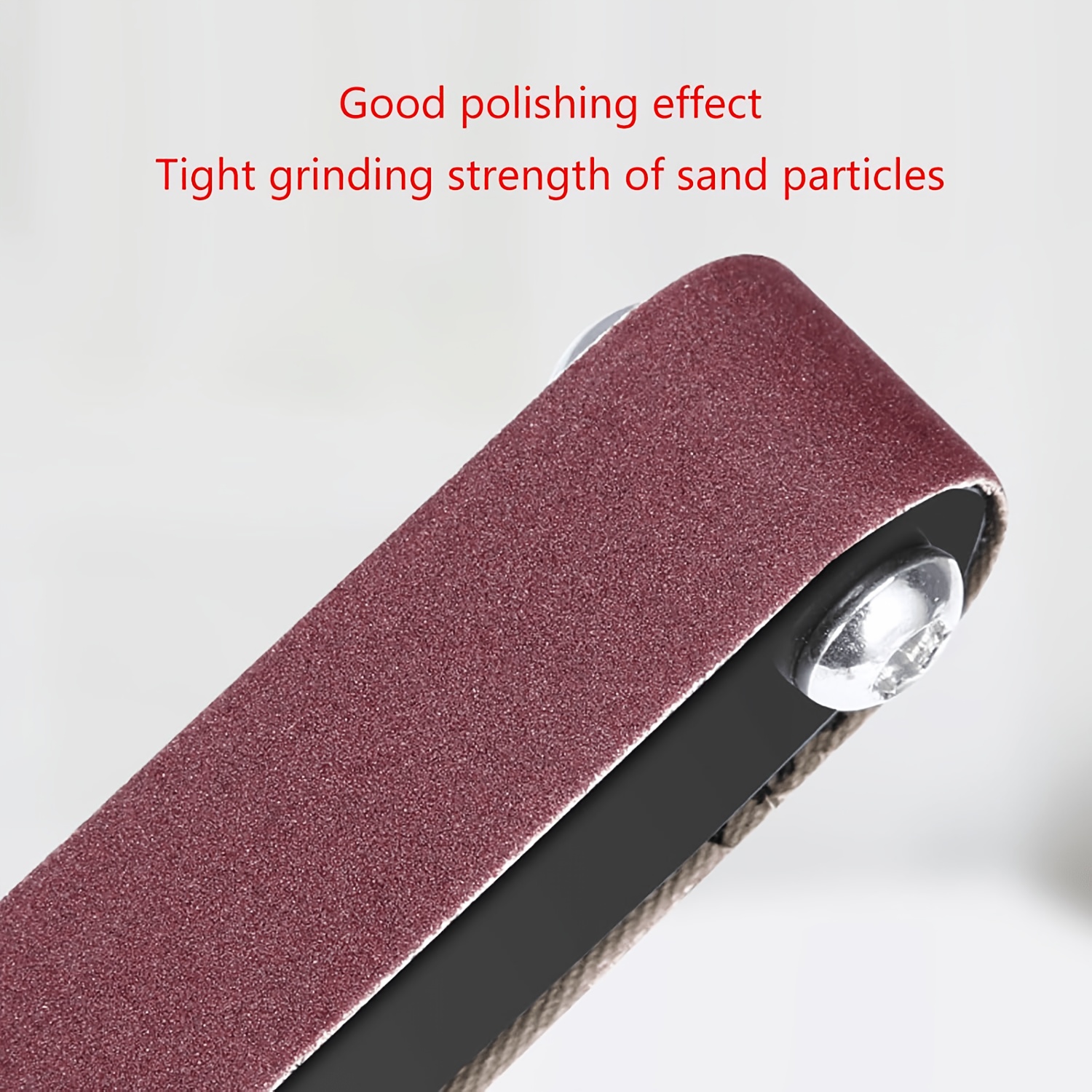 9pcs P100 Grit Sanding Belt for Pneumatic Belt Sander