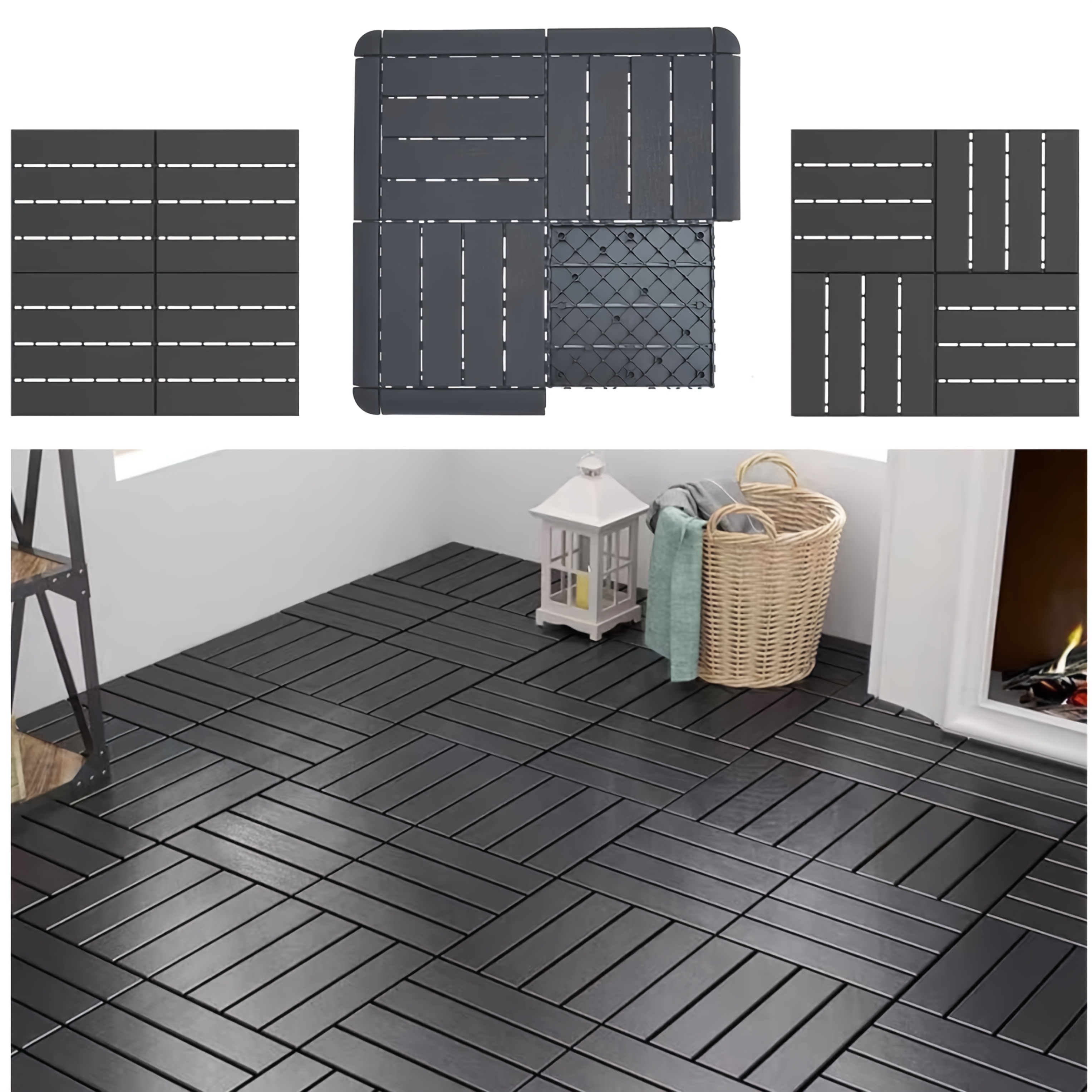 Interlocking Vented Garage Floor Tiles | Get Lit LED Lighting Store