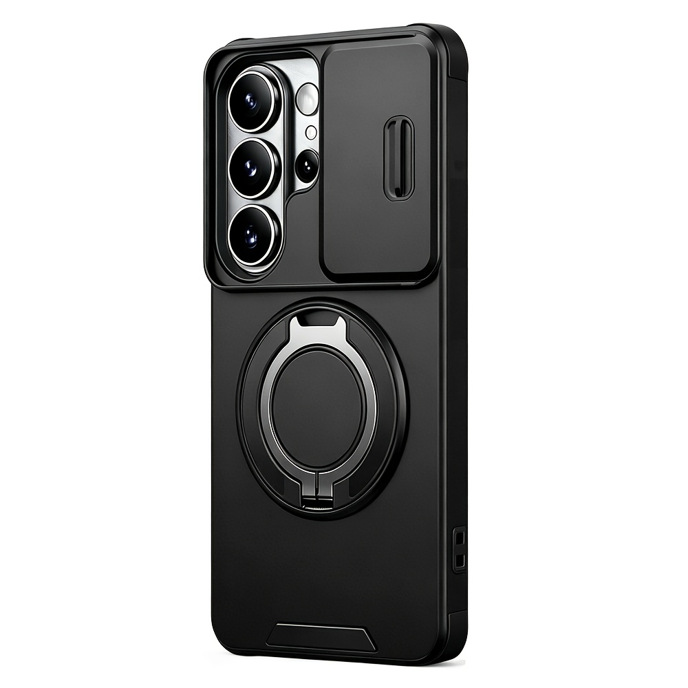 Phone Case - Heavy Anti-fall Protect Hard Case With Stand For Galaxy S26 Ultra S25 Ultra S25 Fe S24 Ultra