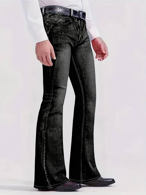 mens pants stretchable washable jeans with solid color casual wear for business everyday machine washable non tailored for a skinny fit