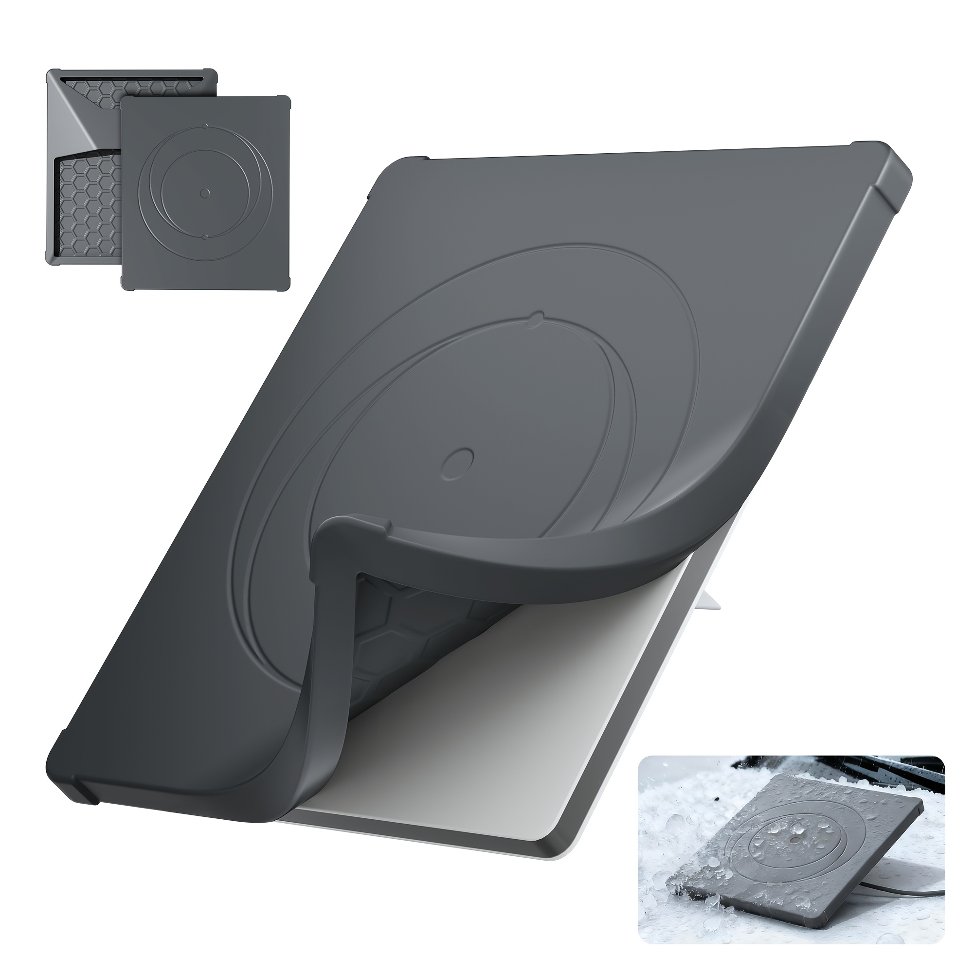 Housse de protection en silicone pour Starlink Mini | Antichoc et résistante aux rayures, Disponible en gris