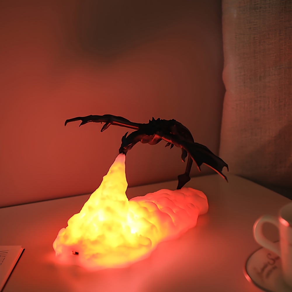 Shenzhi Tech 3D Printed LED Dragon Night Light