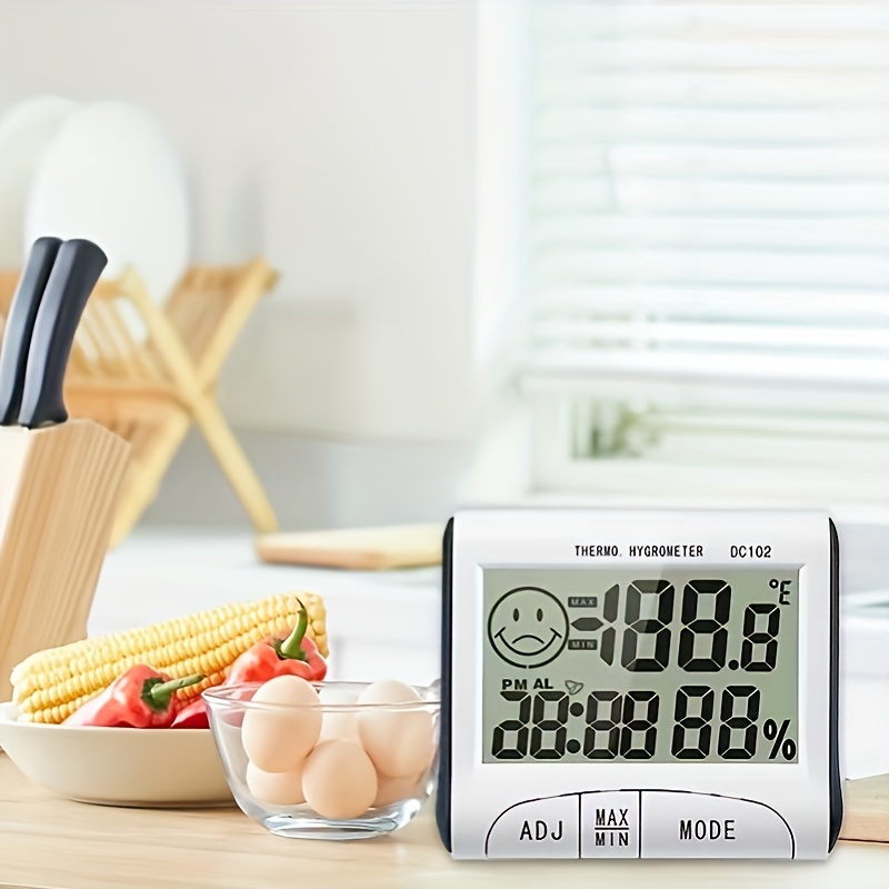 1pc Wifi Hygrometer Thermometer, Feuchtigkeit Temperatur Messgerät Mit  Fernbedienung Monitor, Arbeit Für Smart Life Home Alexa Google Assistent  Tuya, 24/7 Kundenservice