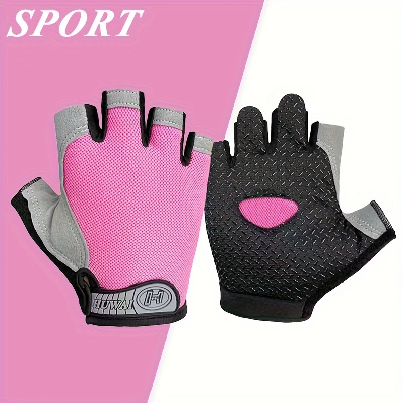A Pair of Unisex Sports and Fitness Gloves, Non-slip, Breathable, Comfortable, Suitable for Outdoor Sports and Casual Wear