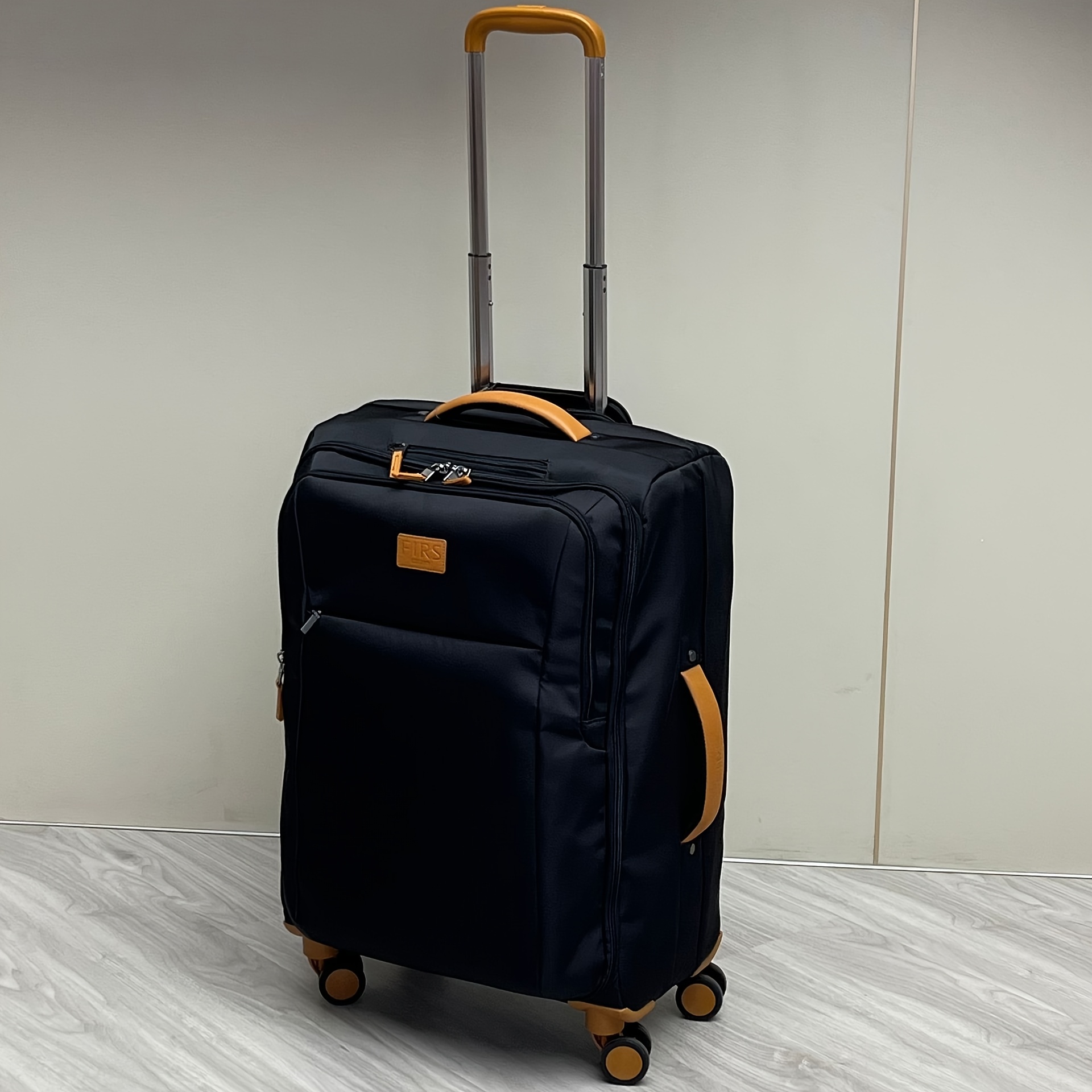 TEMU In 5 Colors, This Japanese- Luxury Creative Oxford Cloth Suitcase Is Suitable For Daily And Travel. An Export-grade Oxford Cloth Luggage With