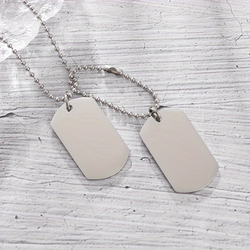 Image of Men And Women Creative Punk Style 304 304 304 304 Stainless Plate Pendant Necklace | Casual Jewelry Gift, 18k Gold Plated