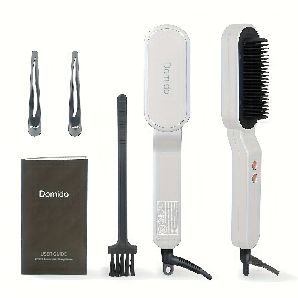 

Negative Ion Hair Straightening Comb Non-damaging/temperature Constant/improves Frizz Nourishes Hair Hair Straightener Comb