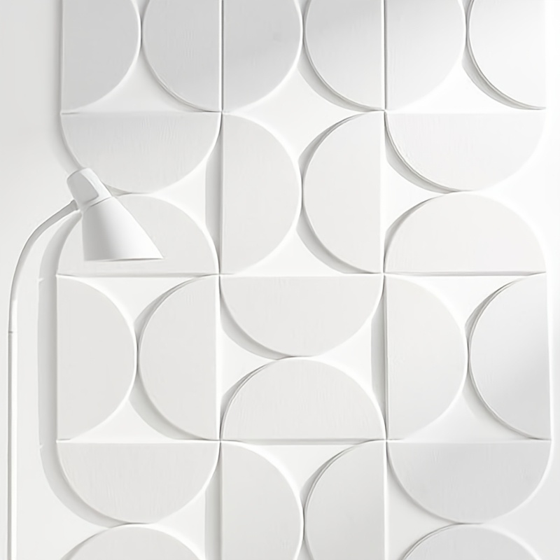 TEMU 12pcs 9mm Thickness Decorative Wall Panels | Modern Minimalist Style | Durable And | Home Indoor Wall Decals | For Photo Display Board In Living