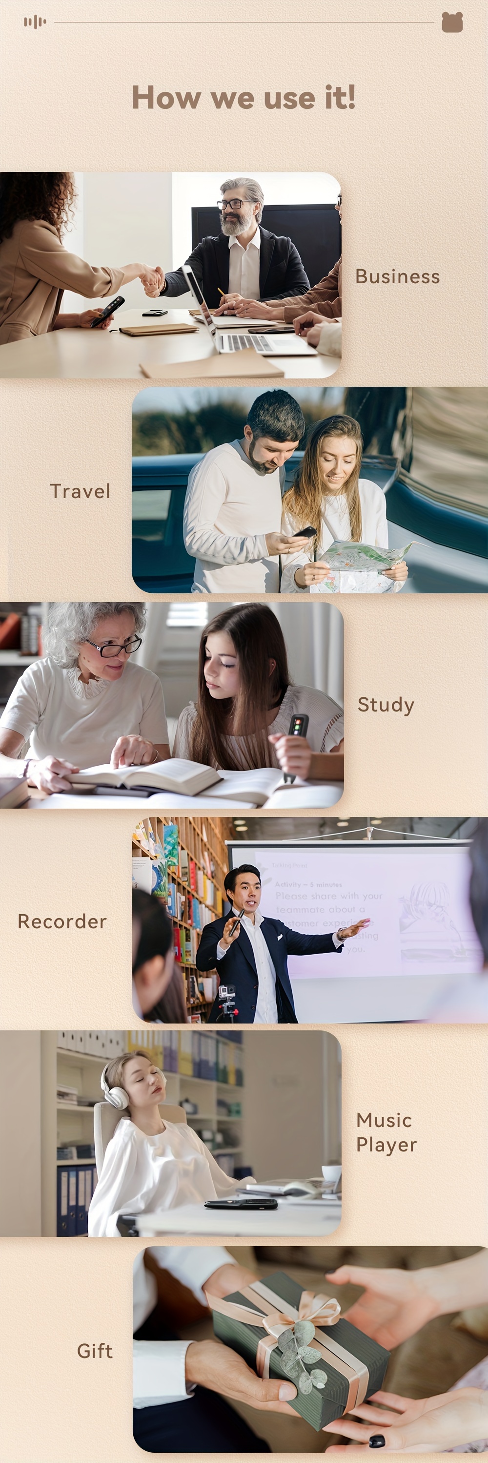  d2s scanning pen mobile scanning translator language translation device foreign language translation machine for learners on business trips details 3